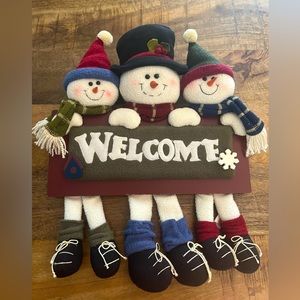 NWT Snowmen decoration.